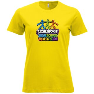 T-Shirt Mädels gelb