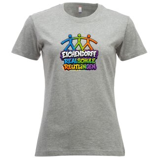 T-Shirt Mädels grau