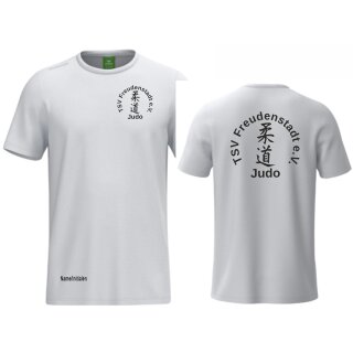 TS T-Shirt new white incl. Druck Brust