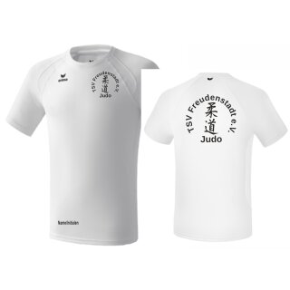 PERFORMANCE T-Shirt weiß incl. Druck Brust