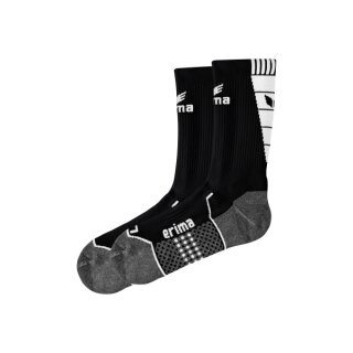 Trainingssocken schwarz/weiß