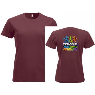 T-Shirt burgundy RS