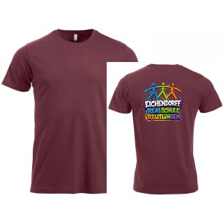 T-Shirt burgundy RS