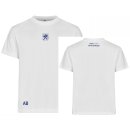Over-T T-Shirt weiß bestickt