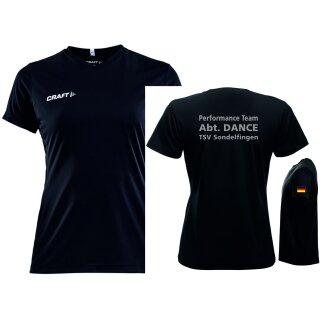 Squad Shirt M + Jr. schwarz