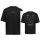Oversize-Shirt unisex schwarz