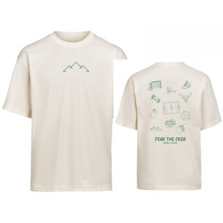 Oversize-Shirt unisex beige