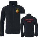 Fleece Jacke unisex schwarz