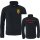 Fleece Jacke unisex schwarz