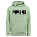 Hoody sage Schriftzug Ravens Basketball