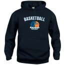 Hoody Kids schwarz Basketball Ravens