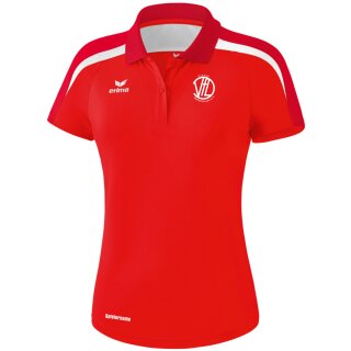 Erima Liga 2.0 Poloshirt rot/dunkelrot/weiß