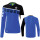 5-C Longsleeve new royal/schwarz/weiß 34