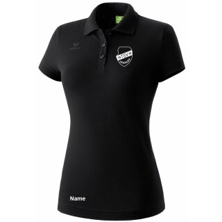 Erima Teamsport Poloshirt schwarz