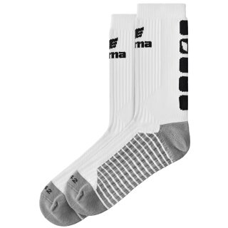 CLASSIC 5-C Socken weiß/schwarz 31-34