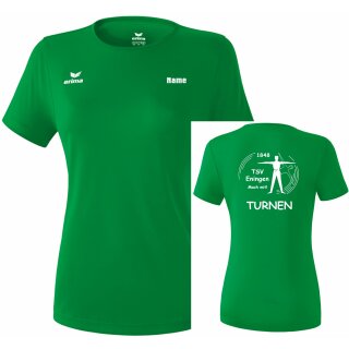 Funktions Teamsport T-Shirt smaragd