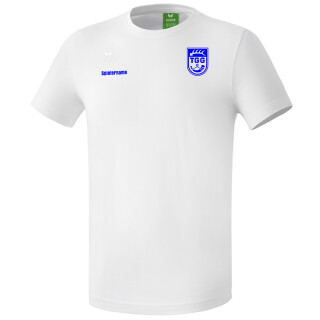 Teamsport T-Shirt weiß 116