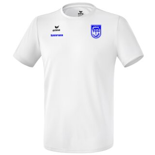 Funktions Teamsport T-Shirt new white XXXL