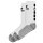 CLASSIC 5-C Socken weiß/schwarz