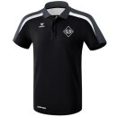 Liga 2.0 Poloshirt schwarz/weiß/dunkelgrau
