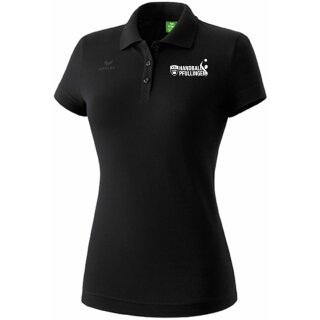 Teamsport Poloshirt schwarz