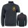 Half Zip Polyester Unisex schwarz