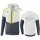 Squad Trainingsjacke mit Kapuze weiß/slate grey/bio lime