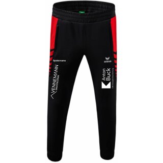 Six Wings Worker Hose schwarz/rot