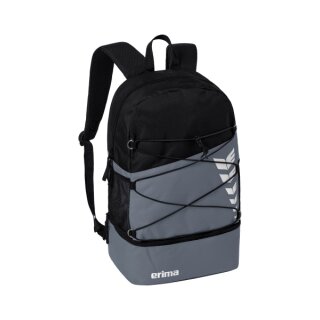 SIX WINGS Rucksack slate grey/schwarz