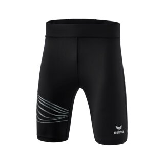 RACING Lauftight kurz schwarz