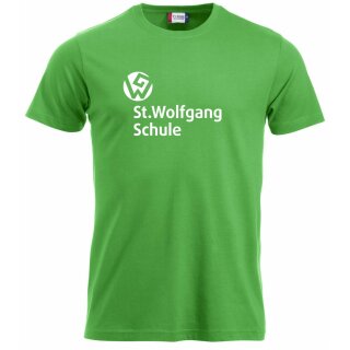 T-Shirt grün mit großem Logo