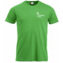 T-Shirt Kids grün mit kleinem Logo
