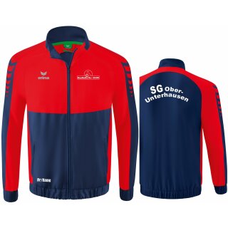 Six Wings Präsentationsjacke new navy/rot