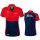 Six Wings Poloshirt new navy/rot