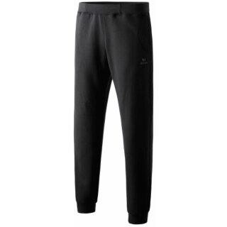 Unisex - Sweatpants mit Bündchen schwarz