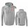 Essential Team Kapuzensweat hellgrau melange/slate grey