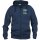 Kapuzensweatjacke Unisex navy