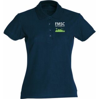 Polo-Shirt Frauen navy