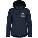 Softshelljacke mit Kapuze navy