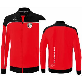 CHANGE by erima Präsentationsjacke rot/schwarz/weiß
