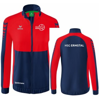 Six Wings Präsentationsjacke new navy/rot