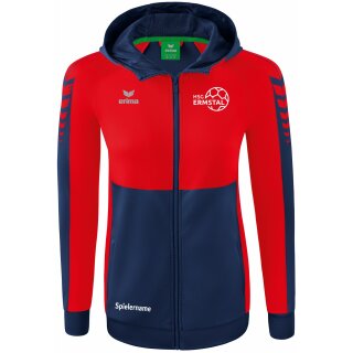 Six Wings Trainingsjacke mit Kapuze new navy/rot