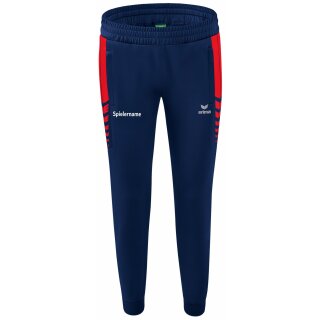 Six Wings Worker Hose new navy/rot