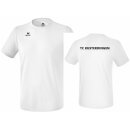 Funktions Teamsport T-Shirt weiß