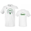 Funktions Teamsport T-Shirt weiß