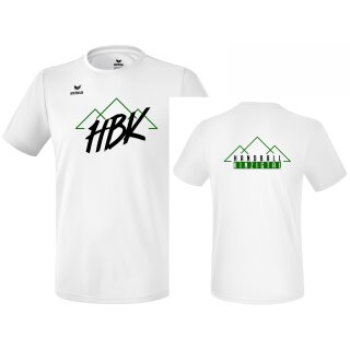 Funktions Teamsport T-Shirt weiß