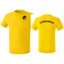 Teamsport T-Shirt gelb