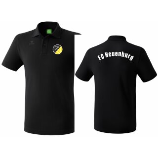 Teamsport Poloshirt schwarz