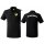 Teamsport Poloshirt schwarz