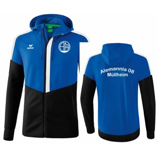 Squad Trainingsjacke mit Kapuze new royal/schwarz/weiß